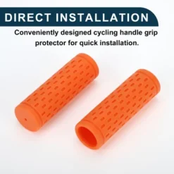 Unique Bargains Bike Handlebar Grips Covers 3.54" Orange 1 Pair -Futuro Brand GUEST 00be0ec0 0212 447d 84a0 aceeeaf74489