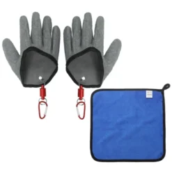 Unique Bargains Waterproof Puncture Resistant Non-Slip Fishing Gloves 1 Pair -Futuro Brand GUEST 01453259 b457 4982 b45e f5e64be62228