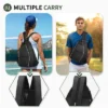 Unique Bargains Lightweight Durable Water Resistant Multi-Functional Tennis Pickleball Sling Bags