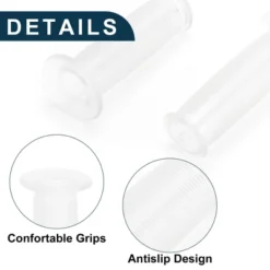 Unique Bargains Bike Handlebar Grips Covers 3.94" Clear 1 Pair -Futuro Brand GUEST 03544b3c 1e98 4d4a b77d 539743d0ceea