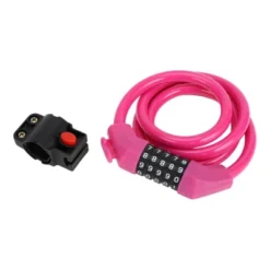 Unique Bargains Bike Lock Adjustable Bike Chain Lock 5 Digit Resettable Bike Cable Lock Purple -Futuro Brand GUEST 0357b370 a3bd 4403 8d1f fa947c2c9542