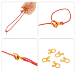 Unique Bargains Aluminum Alloy Cord Adjuster 8 Pcs -Futuro Brand GUEST 03e2ffae 5b03 44b9 a47b 84bd4df83bfe