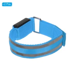 Unique Bargains Personal Reflectors For Night Run Safety LED Light Up Wristband 14.17 Inch 2 Pcs -Futuro Brand GUEST 0412f743 e9a0 4c0a bef8 f2e3da0757b9
