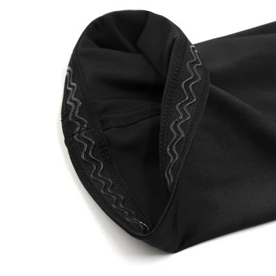 Unique Bargains Sport Elastic Leg Knee Long Sleeve Support Protector Brace Guard Black XL Size 3 Unique Bargains Sport Elastic Leg Knee Long Sleeve Support Protector Brace Guard Black XL Size - Image 3