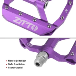 Unique Bargains Non-Slip Pedals Platform Flat Bicycle Pedals 9/16" For Road Bikes MTB Mountain Bike Purple 1 Pair 9 Unique Bargains Non-Slip Pedals Platform Flat Bicycle Pedals 9/16" For Road Bikes MTB Mountain Bike Purple 1 Pair -Futuro Brand GUEST 054cd629 3913 4809 bc96 730e47e9405b