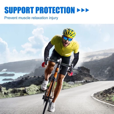 Unique Bargains Basketball Sports Camouflage Cooling Arm Elbow Compression Sleeve Black Blue 1 Pair 5 Unique Bargains Basketball Sports Camouflage Cooling Arm Elbow Compression Sleeve Black Blue 1 Pair - Image 5