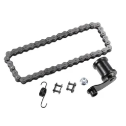 Unique Bargains Motorcycle Mini Bike Chain Tensioner Roller With Spring 420 Chain 42L Link MB165 MB200 1 Set -Futuro Brand GUEST 066b45e4 3b58 4cef 8303 f3106937525a