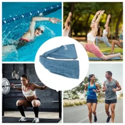 Unique Bargains Embroidery Sports Towel 1 Pc -Futuro Brand GUEST 068c777c 7857 4229 879e 47659520b906