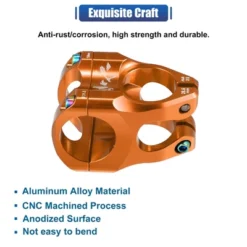 Unique Bargains CNC Aluminum Alloy 35mm Mountain Bike Stem 1 Pc -Futuro Brand GUEST 07048b28 4313 463d a3f8 bfe4a7075791