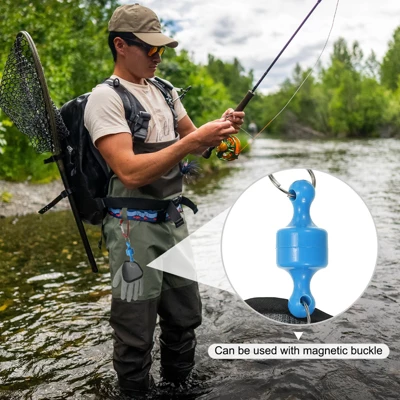 Unique Bargains Fishing Waterproof Non-Slip Puncture Resistant Fishing Gloves Grey 1 Pc 3 Unique Bargains Fishing Waterproof Non-Slip Puncture Resistant Fishing Gloves Grey 1 Pc - Image 3