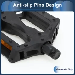 Unique Bargains Cycling Bike Pedal 9/16" Spindle Cycling Anti-Slip Widened Pedal Black For Road Mountain BMX MTB Bike -Futuro Brand GUEST 0737c8d5 2e8b 4591 9996 f9347813939e