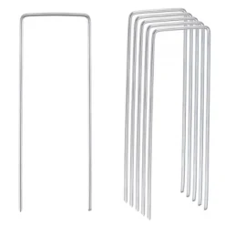 Unique Bargains Galvanized Outdoor Rustproof Garden Stakes For Ground Cover Weed Barrier Fabric 25 Pcs 11 Unique Bargains Galvanized Outdoor Rustproof Garden Stakes For Ground Cover Weed Barrier Fabric 25 Pcs -Futuro Brand GUEST 08014a76 f234 4c57 9470 c1665a858dc0