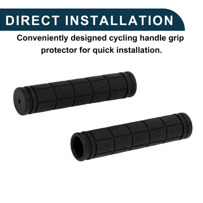 Unique Bargains Bike Handlebar Grips Covers 4.72" Black 1 Pair 5 Unique Bargains Bike Handlebar Grips Covers 4.72" Black 1 Pair - Image 5