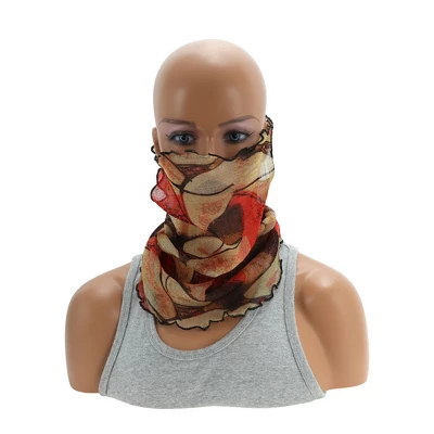 Unique Bargains Leopard Print Earloop Neck Gaiter 1 Pc 8 Unique Bargains Leopard Print Earloop Neck Gaiter 1 Pc - Image 8