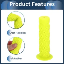 Unique Bargains Bike Handlebar Grips Covers 4.72" Yellow 1 Pair -Futuro Brand GUEST 0a809bad 5e79 4400 89fa 431489079ebe