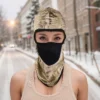 Unique Bargains Snake Pattern Balaclava Face Mask 1 Pc