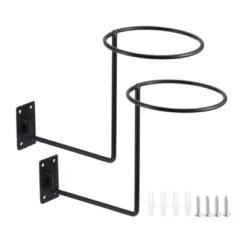 Unique Bargains Metal Rust-proof Durable Wall Mount Helmet Holder 2 Pcs -Futuro Brand GUEST 0b8ed411 66dd 4ccc 916d 2593b8c51887