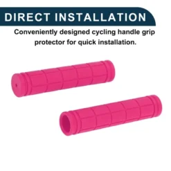 Unique Bargains Bike Handlebar Grips Covers Rubber 4.72" Pink 1 Pair -Futuro Brand GUEST 0b965e0e e69a 4c4e ad20 8234e6af6b32