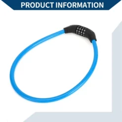 Unique Bargains Bicycle Lock Security Lock Resettable 4 Digit Combination Chain Bike Lock Blue -Futuro Brand GUEST 0ba03c99 cfb5 4455 bb68 29079e108c09