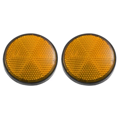 Unique Bargains Universal Round Reflective Warning Self Adhesive Reflector 2.2" 2 Pcs 8 Unique Bargains Universal Round Reflective Warning Self Adhesive Reflector 2.2" 2 Pcs - Image 8