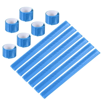 Unique Bargains High Visibility Reflective Slap Bands For Night Jogging Cycling Hiking 12 Pcs 8 Unique Bargains High Visibility Reflective Slap Bands For Night Jogging Cycling Hiking 12 Pcs - Image 8