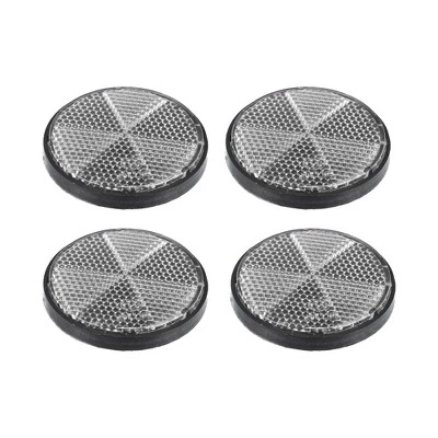 Unique Bargains M6x1.0 Motorcycle Bike Plastic Universal Screw Mount Reflective Warning Reflector 4 Pcs 8 Unique Bargains M6x1.0 Motorcycle Bike Plastic Universal Screw Mount Reflective Warning Reflector 4 Pcs - Image 8