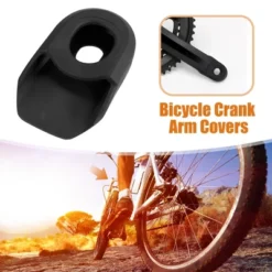 Unique Bargains Soft Plastic Bicycle Bike Cycling Crank Boot Protector Crank Cover 2 Pcs
