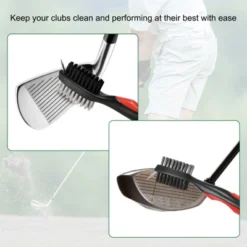 Unique Bargains Golf Tools With Cleaning Nails 2 Ft Retractable Lanyard Double Head Golf Club Brushes 2 Pcs -Futuro Brand GUEST 0cf40344 0586 4b10 9728 537f09061546