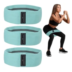 Unique Bargains Elastic Non-Slip Exercise Loops Leg Booty Resistance Bands 3 Pcs -Futuro Brand GUEST 0e0bfd9b 841c 459b a61a 6a24e8994999