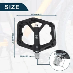 Unique Bargains Foot Peg Footrests Fit 9/16 Inch Axles Durable Rear Bicycle Pedal Nylon Metal Yellow 1 Pair 13 Unique Bargains Foot Peg Footrests Fit 9/16 Inch Axles Durable Rear Bicycle Pedal Nylon Metal Yellow 1 Pair -Futuro Brand GUEST 0fe2d471 9b99 46a0 836b 5fff5db40767