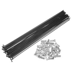Unique Bargains 14G Bicycle Carbon Steel Spoke With Nipples Black 36 Pcs -Futuro Brand GUEST 0fe458dd e995 4291 abbc 924b6d7e71a3