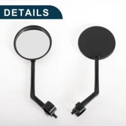 Bike Rearview Mirror 7.5cm Adjustable | Front Riding Mirror Black For Bicycle Mountain Road Bike 1 Pcs -Futuro Brand GUEST 1065e02d 73df 4f40 a9c5 7c7da5ae9e3b