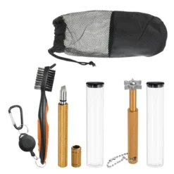 Unique Bargains Golf Clean Tool Set Brush And 2 Club Groove Sharpeners -Futuro Brand GUEST 12a9d3c3 ca3c 4ef5 bfdc 339e49761be4