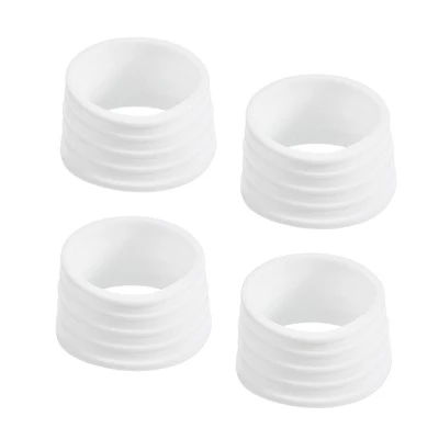 Unique Bargains Silicone Non-Slip Wear-Resistant Tennis Badminton Racket Handle Grip Rings 4 Pcs 8 Unique Bargains Silicone Non-Slip Wear-Resistant Tennis Badminton Racket Handle Grip Rings 4 Pcs - Image 8