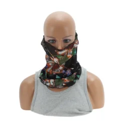 Unique Bargains Flower Leaf Earloop Neck Gaiter 1 Pc -Futuro Brand GUEST 144aa406 f916 47e6 bc3b 76c54494f2b2