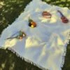 Unique Bargains 30% Cotton 70% Polyester Camping Necessities Picnic Blanket 1 Pc