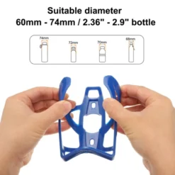 Unique Bargains PC Universal Cycling Bike Water Bottle Holder With Screws 5.2" -Futuro Brand GUEST 14add211 4c0c 45c2 b8ea 0cb75cecccb6