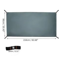 Unique Bargains Waterproof Tent Tarp With Ground Nail Gray -Futuro Brand GUEST 150a179d 9069 475f b41a 80933294a2e4