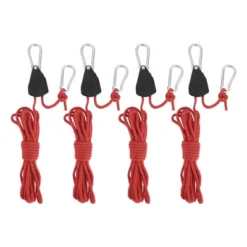 Unique Bargains Adjustable Tent Rope Hanger 1/8" 12.8ft Long 4 Pcs -Futuro Brand GUEST 1551c998 2ed2 47dd a61c 1f18c7a1a3d4