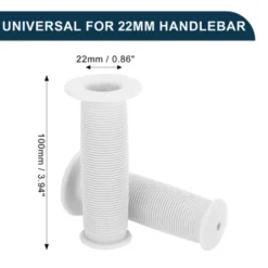 Unique Bargains Bike Handlebar Grips Covers 3.94" White 1 Pair -Futuro Brand GUEST 15e8b821 ad0c 44d8 a0da 4df8422f97c6