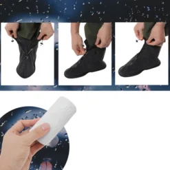 Unique Bargains Reusable Waterproof Shoe Covers Non-Slip For Men Women Easy To Clean Portable 1 Pair -Futuro Brand GUEST 16401f11 d615 4ae0 b614 7ad8a8273be5