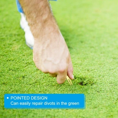 Unique Bargains Metal Bending Golf Divot Repairing Curved Spits 4 Pcs 4 Unique Bargains Metal Bending Golf Divot Repairing Curved Spits 4 Pcs - Image 4