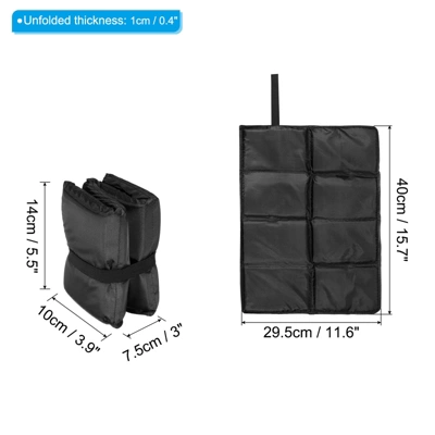 Unique Bargains Ultralight Waterproof Foldable Portable Foam Seat Pad 15.7"x11.6"x0.4" 2 Pcs 1 Unique Bargains Ultralight Waterproof Foldable Portable Foam Seat Pad 15.7"x11.6"x0.4" 2 Pcs