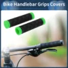 Unique Bargains Bike Handlebar Grips Covers 5.12" Black 1 Pair