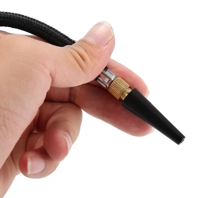 Unique Bargains Bicycle Air Pump With Needle Nozzle Hose Black 1 Set 5 Unique Bargains Bicycle Air Pump With Needle Nozzle Hose Black 1 Set - Image 5