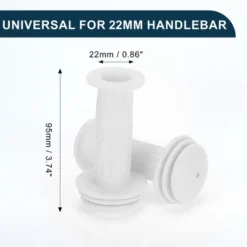 Unique Bargains Bike Handlebar Grips Covers 3.74" White 1 Pair -Futuro Brand GUEST 190bc8ae 84db 4b43 8fed 35370b885728
