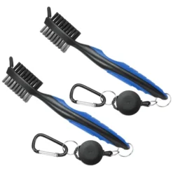 Unique Bargains Golf Tools With Cleaning Nails 2 Ft Retractable Lanyard Double Head Golf Club Brushes 2 Pcs -Futuro Brand GUEST 19101cda 0daa 40ef 99aa 001c47837526