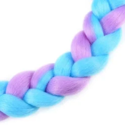 Unique Bargains Helmet Decor Pigtail Purple Blue 22.83" -Futuro Brand GUEST 19eb1d39 14b5 4efd 9a83 757c877fcb42