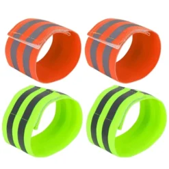 Unique Bargains Wrist Ankle High Visibility Reflective Bands Orange Green 4 Pcs -Futuro Brand GUEST 1a4c6f5b 670e 4cbc b930 01a650b74f0a