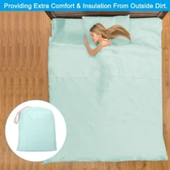 Unique Bargains Soft Lightweight Comfortable Travel Hotel Sleeping Bag Liner 10 Unique Bargains Soft Lightweight Comfortable Travel Hotel Sleeping Bag Liner -Futuro Brand GUEST 1ad0562d ffe7 41e4 8ef8 61aef1f9cb2f